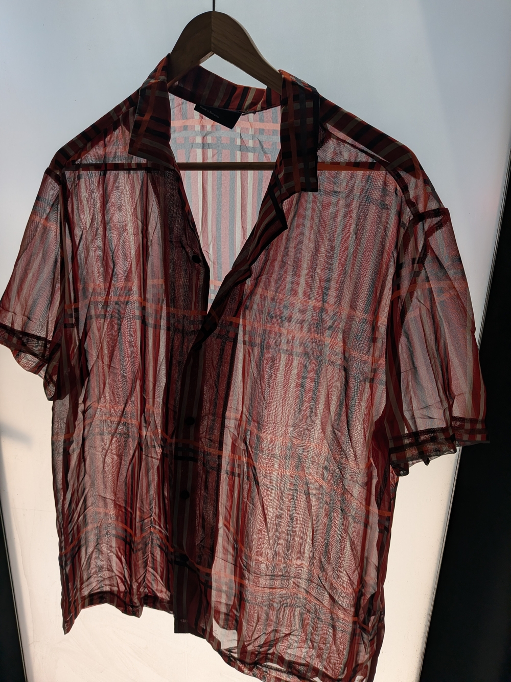 Four ASOS Brand Sheer Button Up Shirt Bundle - Picture 7 of 13